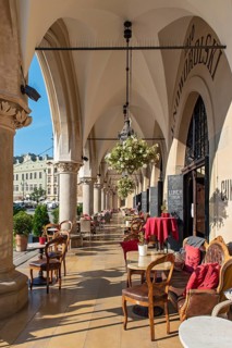 Arcades of Sukiennice Cloth Hall