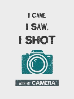 I came