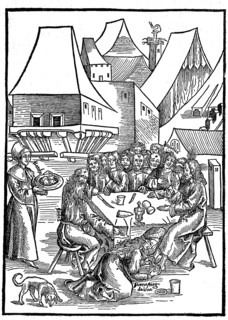 Jesus Christ with His Disciples and Lazarus at Simon's