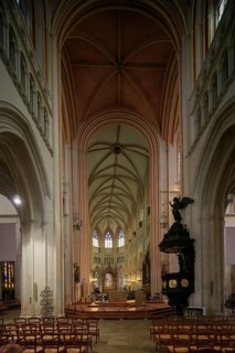 View from the nave to the choir