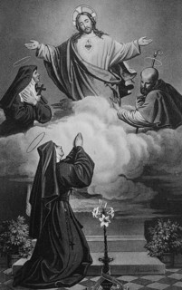 Most Holy Lord Jesus with Joan Francis Fremyot of Chantal