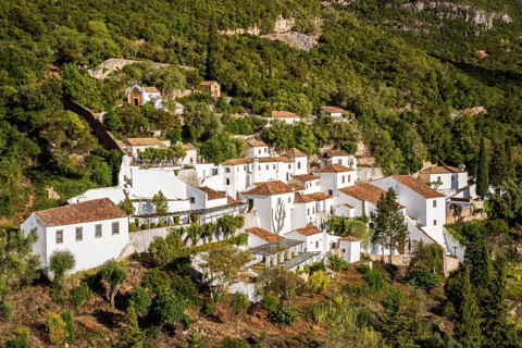 Convent of Our Lady of Arrabida in Arrabida Natural Park