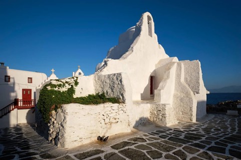 Famous tourist landmark of Greece