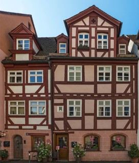 Historic half-timbered house