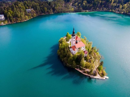 Drone shot