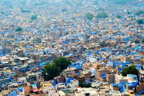 Aerial view of Jodhpur