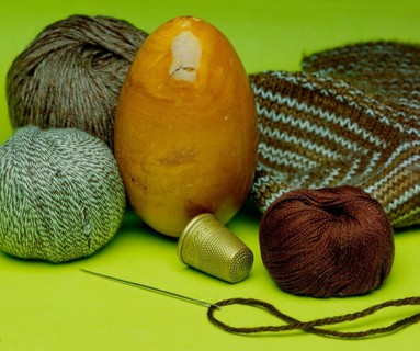 Stuffing egg