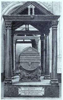 Das Grabmal von Kaiser Friedrich II. in der Kathedrale von Palermo