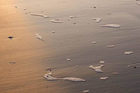Ebbe an der Nordseekueste