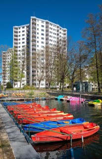Boat rental at Lake Tegel