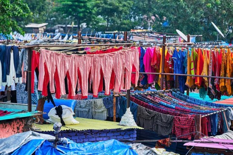 View of Dhobi Ghat