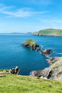 Coastal Landscape with Blasket Islands behind