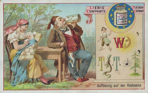 Picture series letter puzzle