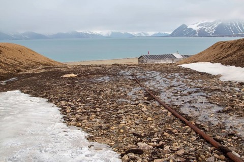 Former mining station Calypsobyen