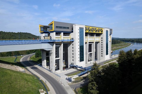 New Niederfinow ship hoist