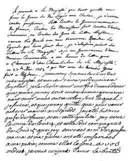 Declaration drawn up by Frederick II himself