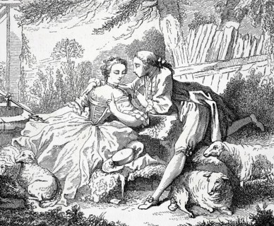 Shepherd and shepherdess