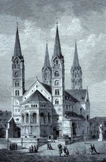 Der Bamberger Dom und das Grabmal Heinrichs II. Bambergm Bayern