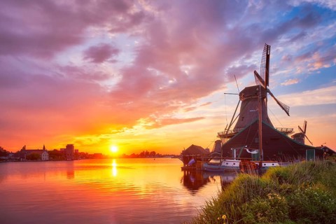 Netherlands rural scene