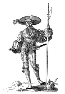 Lansquenet without armour