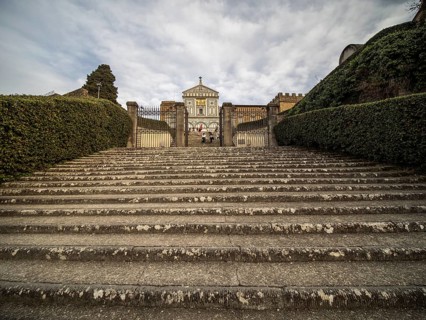 Staircase to the Basilica of San Miniato al Monte