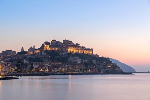 Sunrise with view of Porto Maurizio