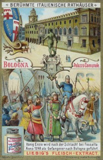 Series of famous Italian town halls