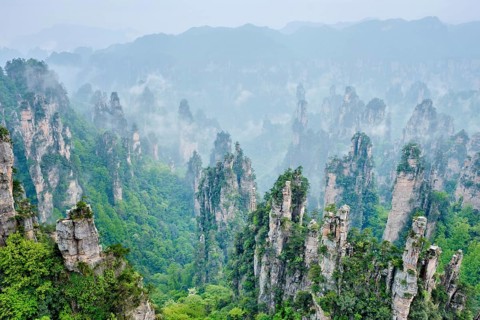Famous tourist attraction of China