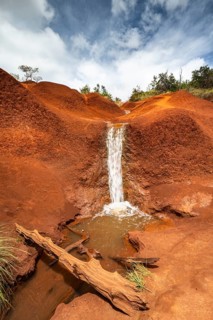 Red Dirt Waterfall