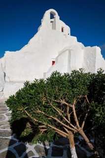 Famous tourist landmark of Greece