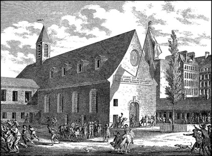 Closure and abolition of the Jacobin Club on 28 July 1794