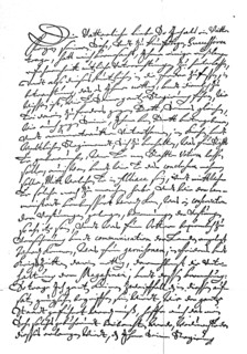 Paternal Exhortation of Elector Frederick William