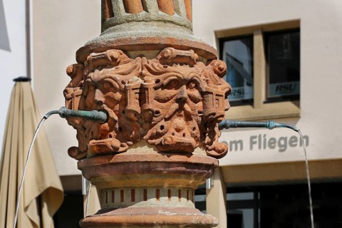 Georgsbrunnen eastern Muensterplatz