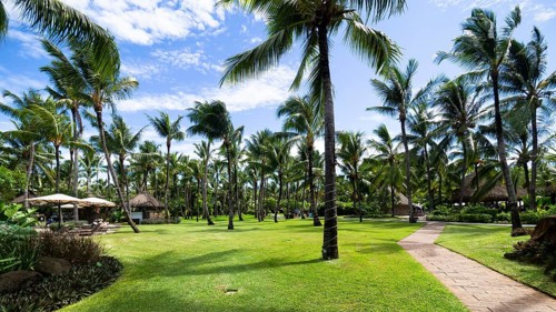 Luxushotel La Pirogue Resort & Spa mit tropische Hotelanlage