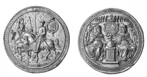 Seal and Contrast Seal of King Philip II of Spain and Queen Mary of England