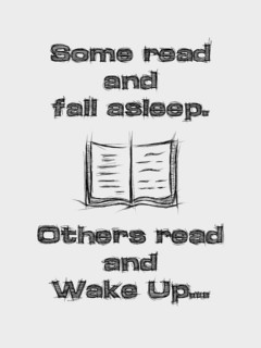 Some read and fall asleep