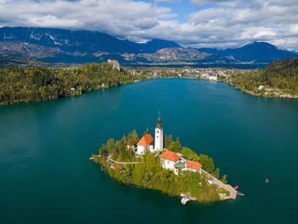 Drone shot