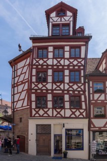 Historic half-timbered house