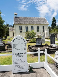 Christ Church with historic cemetery