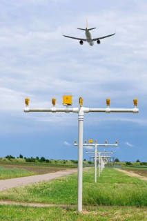 Aircraft taking off