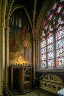Confessional in the north aisle