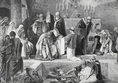 Clovis was the first king of the Franks