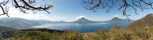 Vom Mirador del Lago Atitlan
