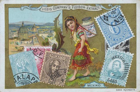 Picture series Countries and Stamps and Motifs