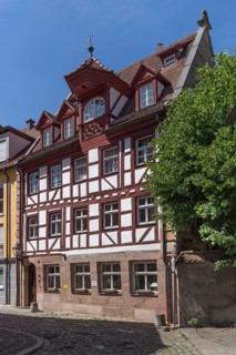 Historic half-timbered house