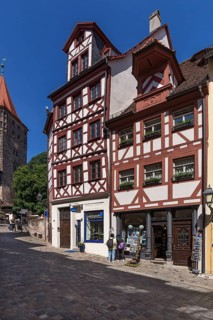 Historic half-timbered houses
