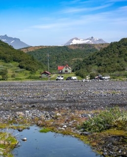 Langidalur Hut and Campsite