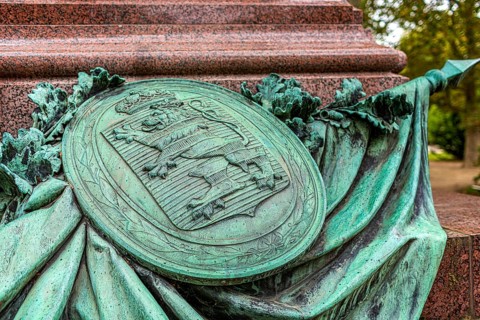The Landgrave Monument in the Park of Bad Homburg