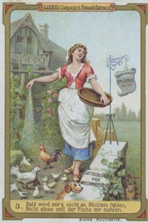 Picture series castles in the air of the milkmaid: Soon I shall not lack chicks