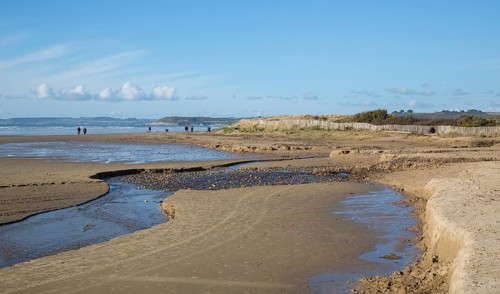 Sainte-Anne sandy beach in Douarnenez Bay